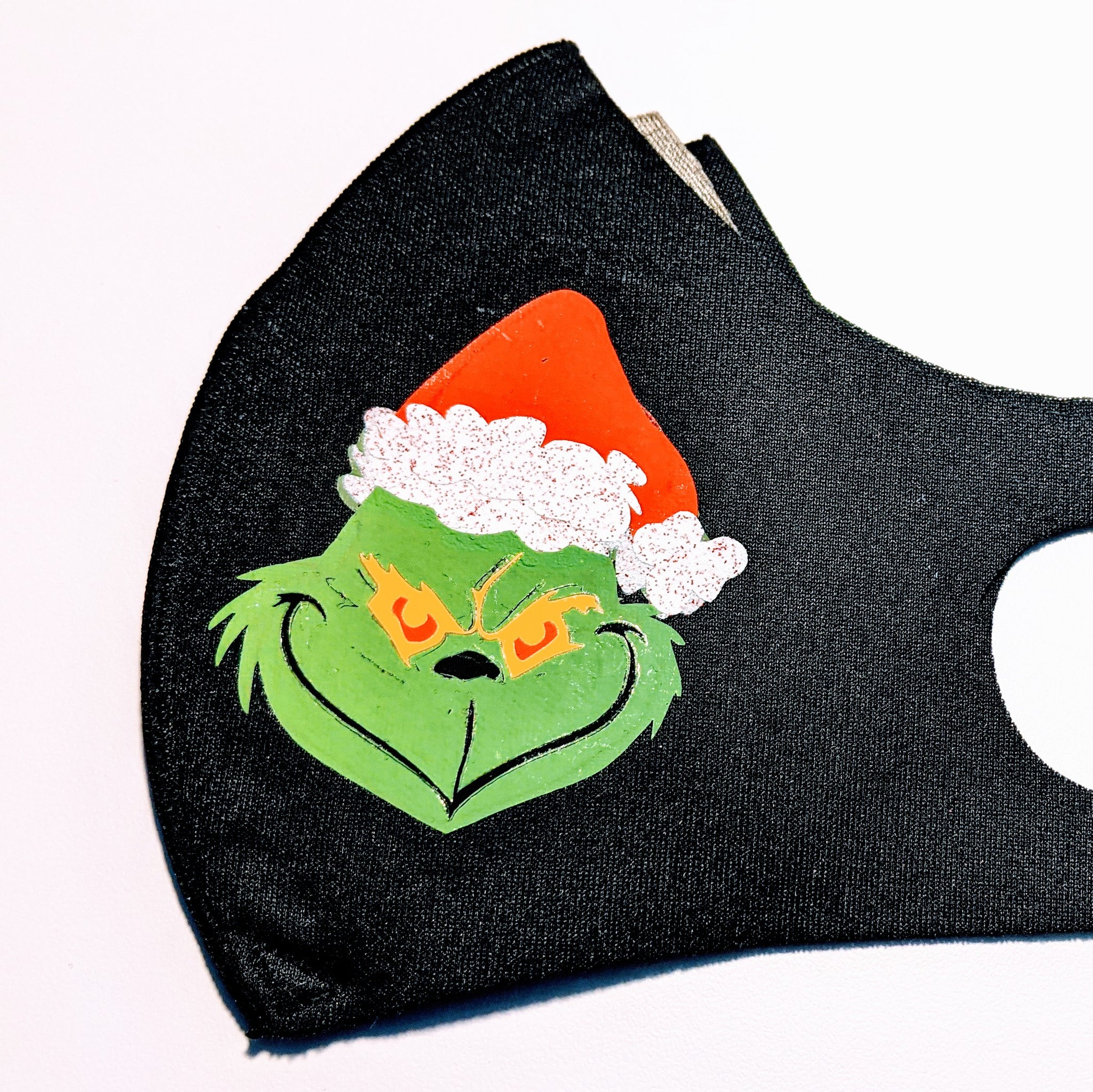Cloth Face Mask, Copper Ion Fabric Filter - Happy Holidays