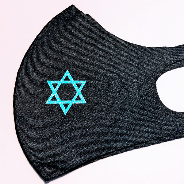 Cloth Face Mask, Copper Ion Fabric Filter - Happy Holidays