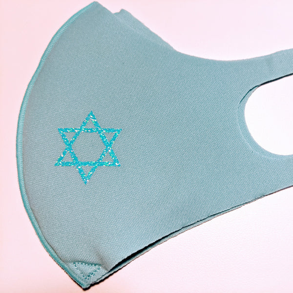 Cloth Face Mask, Copper Ion Fabric Filter - Happy Holidays