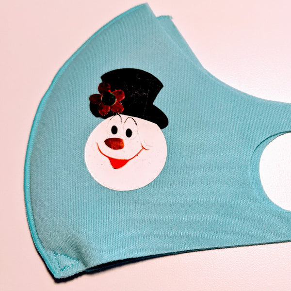 Cloth Face Mask, Copper Ion Fabric Filter - Peace, Love, Kindness & Schools