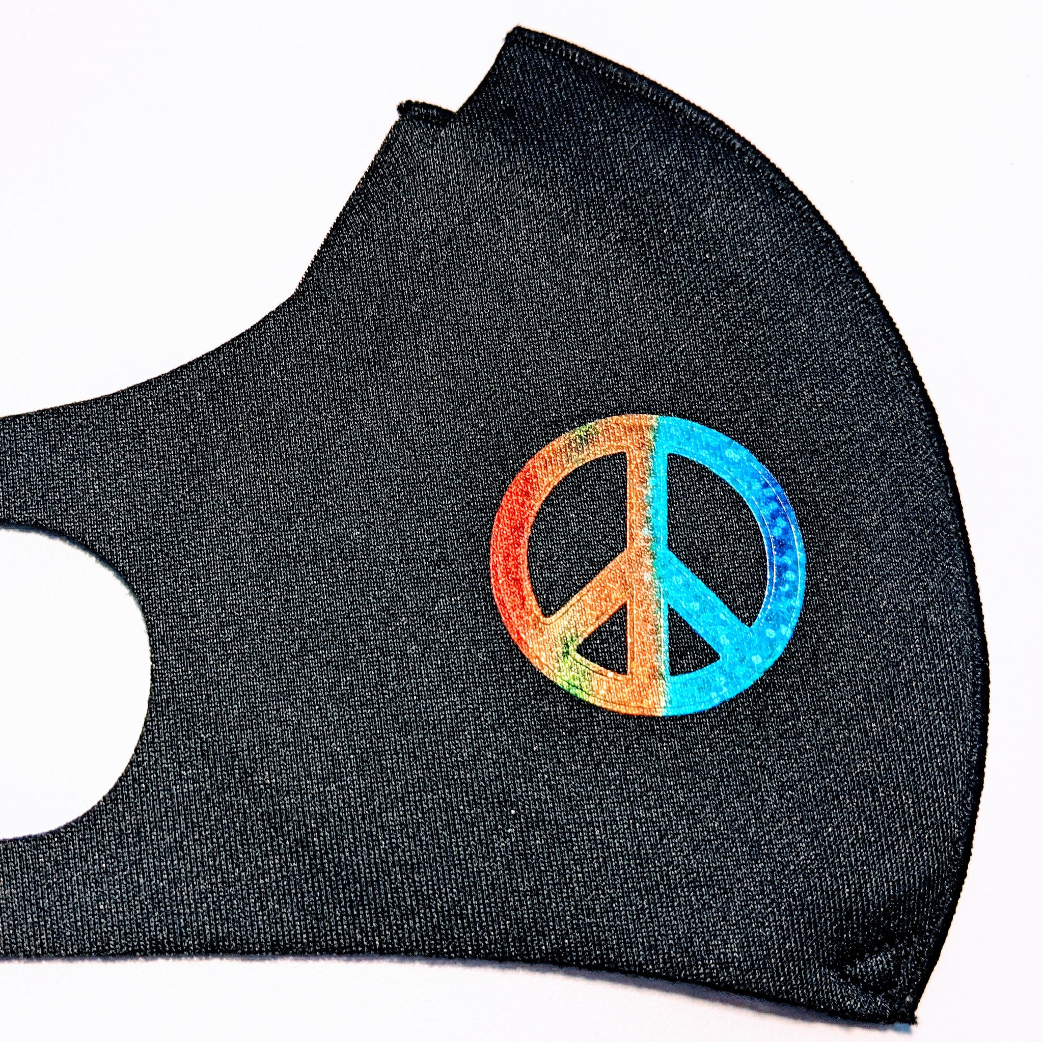 Cloth Face Mask, Copper Ion Fabric Filter - Peace, Love, Kindness & Schools