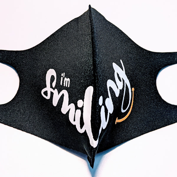 Cloth Face Mask, Copper Ion Fabric Filter - Peace, Love, Kindness & Schools