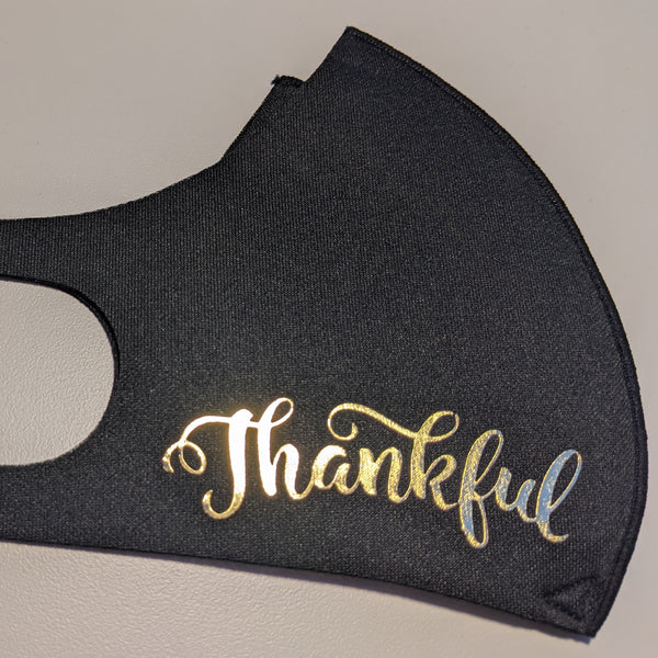 Cloth Face Mask, Copper Ion Fabric Filter - Peace, Love, Kindness & Schools