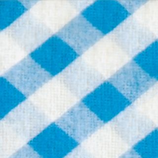 Blue&Orange Gingham Bibby Mat